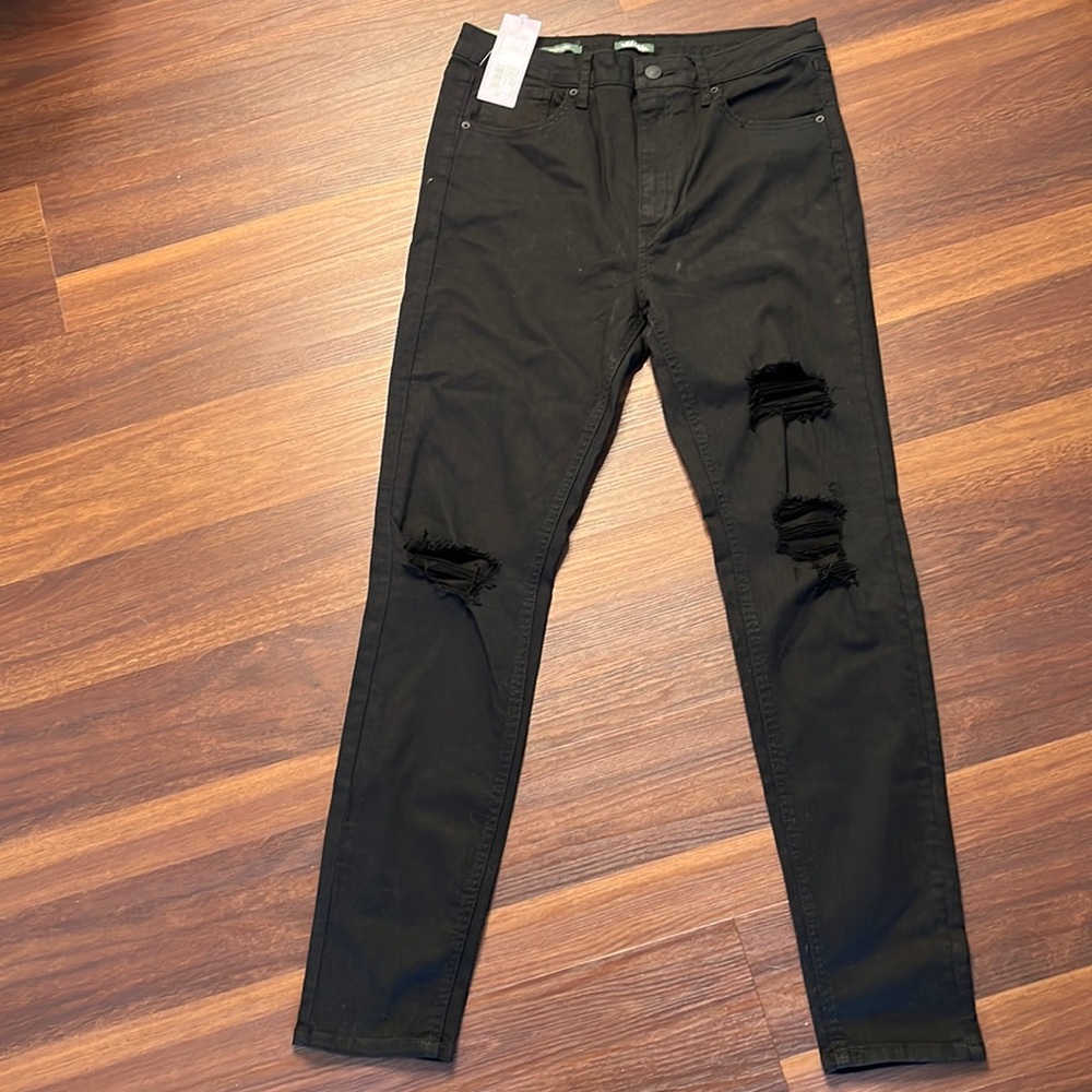Wild fable, womens black jeans, size 10/30, 29” inseam, super high rise, NWT
